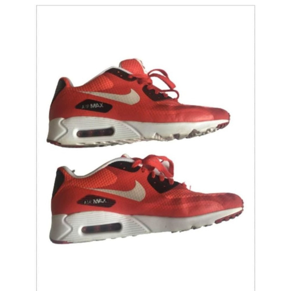 Size 10.5 Nike Air Max 90 Ultra Essential Action Red - Picture 4 of 5